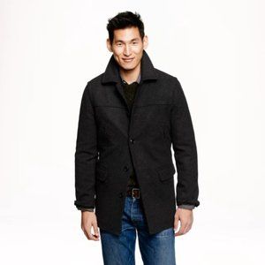 J.Crew University Stadium Jacket with Thinsulate Size XS Men's Deep Navy Blue